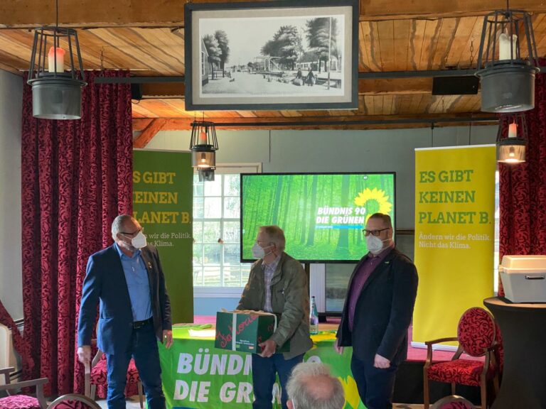 Gute Laune bei den Grünen