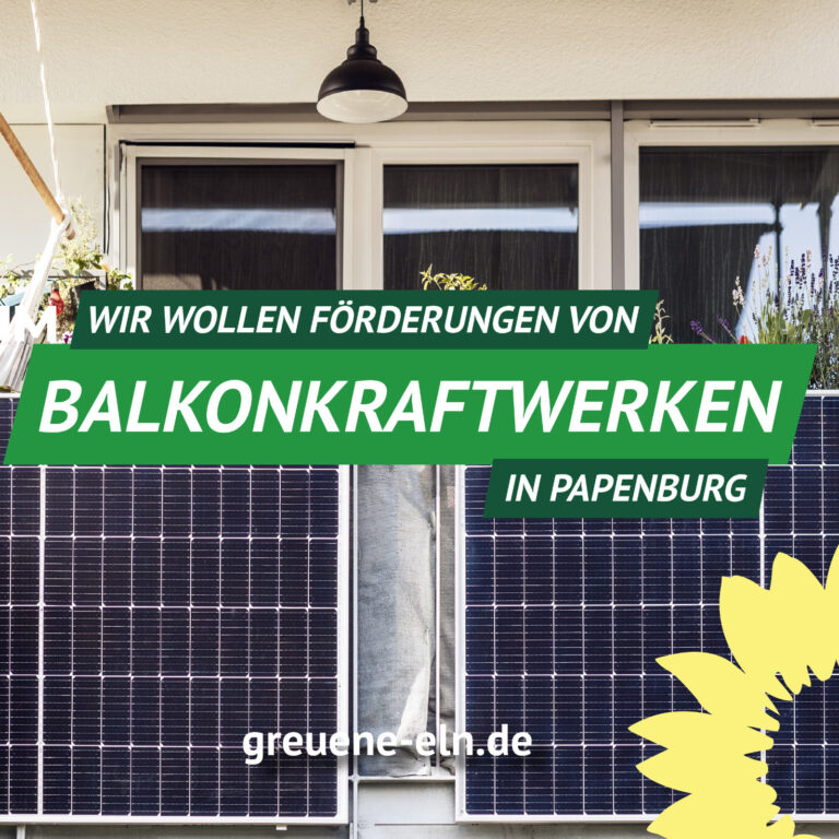 Förderung für Balkonkraftwerke