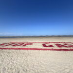 Stop Gas am Strand Borkum
