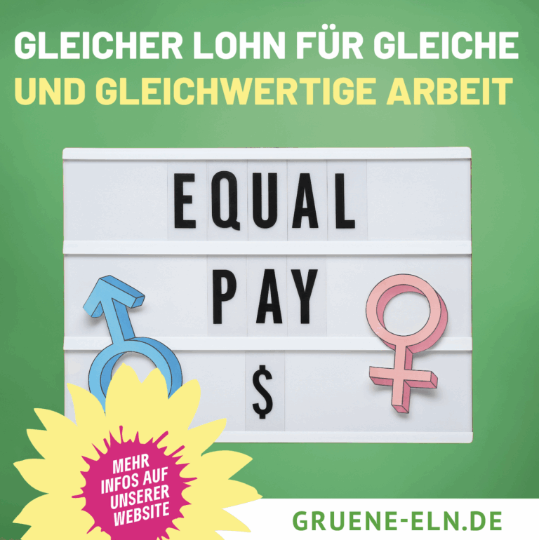 Heute ist Equal Pay Day.